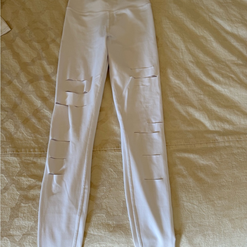 ALO Yoga White Leggings